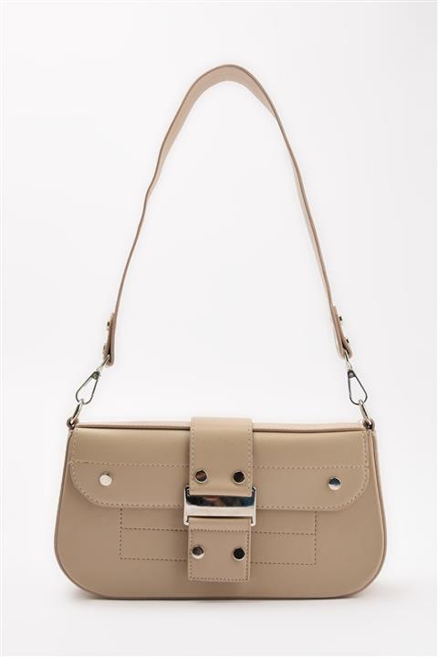 TRENDYOLMİLLA Krem Kadın Omuz Çantası TAKAW22OC0006