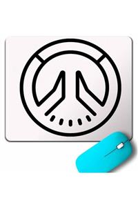 Kendim Seçtim Overwatch Heroes Steam Logo Over Watc Mouse Pad