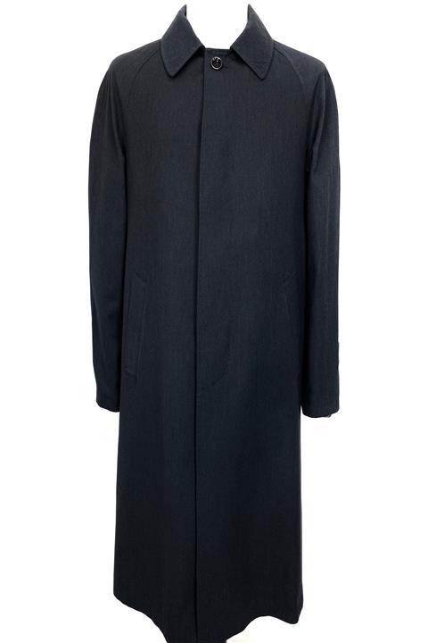 ŞAN GİYİM 5090 Erkek Antrasit Bebe Yaka Reglan Kol Uzun Pardesü