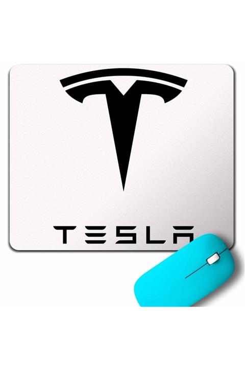 Kendim Seçtim Tesla Motors Nıkola Tesla Logo Elon Musk Mouse Pad