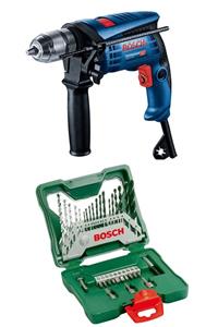 Bosch Gsb 13 Re Darbeli Matkap + X-line 33 Parça Delme&vidalama Seti