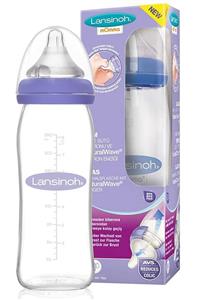 LANSINOH Naturelwave Cam Biberon Orta Akışlı 240 ml