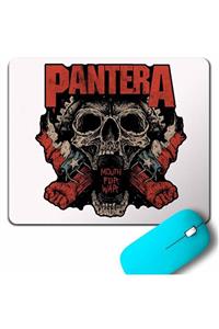 Kendim Seçtim Pantera Skull Kuru Kafa Groove Heaavy Metal Logo Mouse Pad