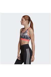 adidas BT BRA AIQ1 Gri Kadın Sporcu Sütyeni 101118012