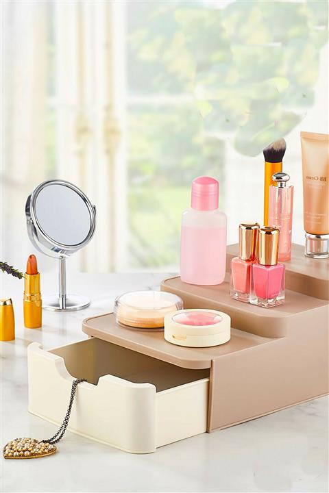 rennway Compact Çekmeceli Ve Standlı Düzenleyici- Makyaj Organizeri