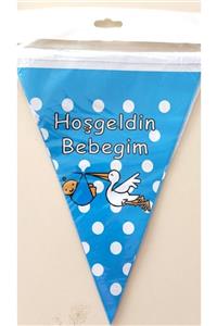 Ayşegül Süsleme Bebek Süs Flama Hoşgeldin