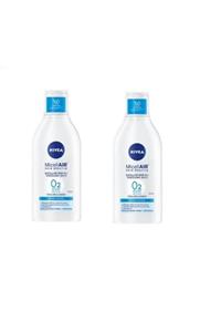 Nivea Micellar Normal Ciltler Makyaj Temizleme Suyu (oksijen Alımını Arttırır) 400 Ml X 2 Adet