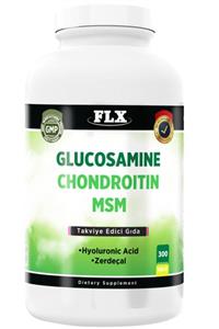 FLX Glukozamin Kondroitin Msm Hyaluronic Acid Zerdeçal 300 Tablet