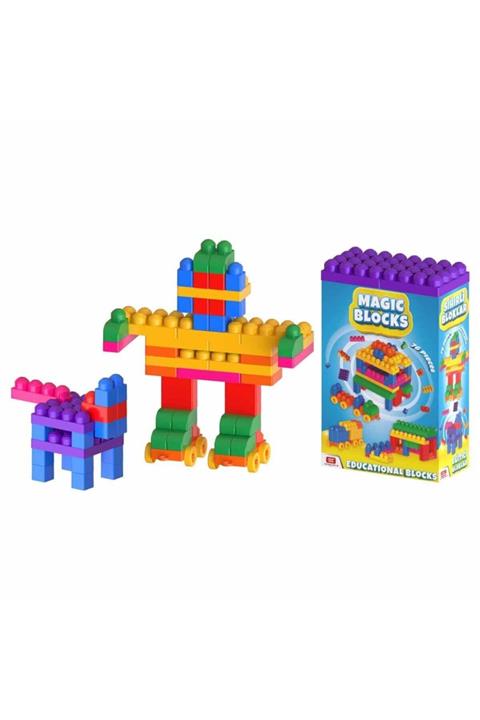 Uçar Oyuncak Magic Blocks Eğitici Bloklar 76 Parça