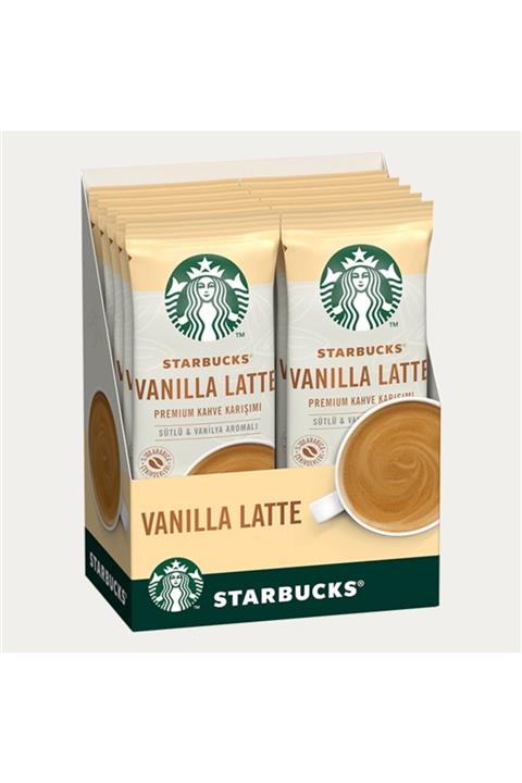 Starbucks Vanilla Latte Sınırlı Üretim Premium Kahve Karışımı Seti 10'lu