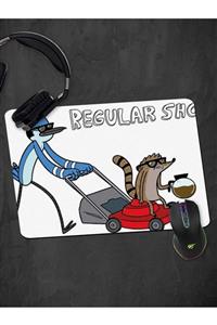 Panorama Ajans Çizgi Film Regular Show Tasarım Büyük Boy Mouse Pad