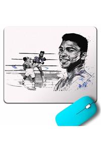 Kendim Seçtim Muhammed Ali Clay Smıle Boks Boksör Mouse Pad