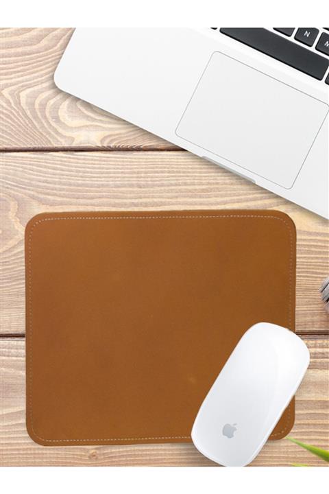 Premium Ant Trendxbox Deri Laptop Altlığı Hakiki Deri Masa Matı
