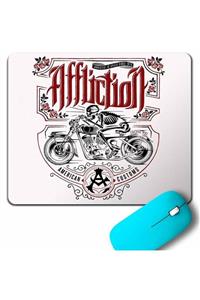 Kendim Seçtim Death Rıder Afflıctıon Ölüm Sürücüsü Motosiklet Mouse Pad