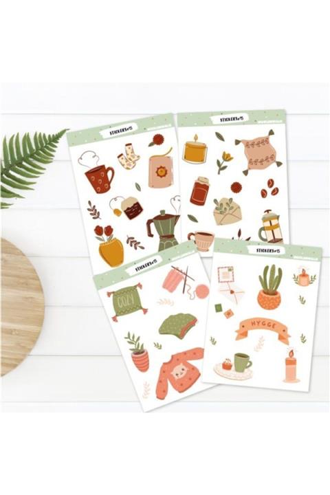 MuslimWalk Hygge Sticker Seti - #15 -