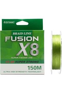 DAIWA Remixon Fusion 150m X8 Green Ip Misina 013 Mm