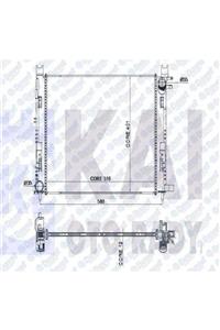 Parçafoni Su Radyatoru Renault Clıo Iv 12mm Symbol Iıı Romanya Al/pl/brz