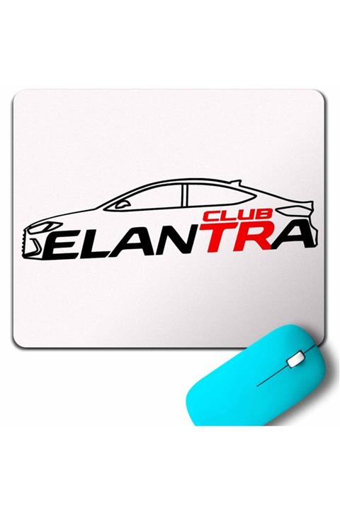 Kendim Seçtim Hyundaı New Yeni Elantra Club Tr Logo Mouse Pad