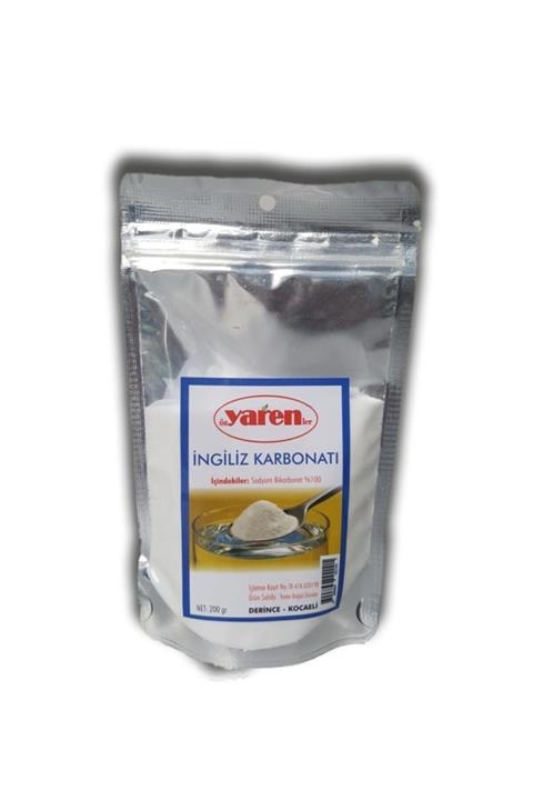 Yaren Doğal Ürünler 200 Gr Ingiliz Karbonatı %100 Sodyum Bikarbonat Yaren