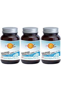 Meka Nutrition Calcium Magnesium Zinc Vitamin D 120 Tablet 3 Kutu 360 Tablet