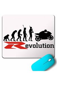 Kendim Seçtim Evolutıon Human Evrim Suzukı Gsxr Motosiklet Mouse Pad