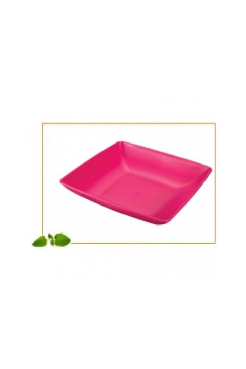 Üçsan Plastik M-635 Üçsan Tabak Çukur Yemek Kare