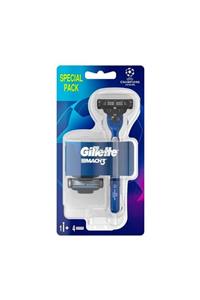 Gillette Mach 3 Tıraş Makinesi 4 Yedek Tıraş Bıçağı