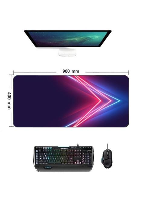 Concord Mp-901 Desenli Büyük Gaming Mouse Pad 400 X 900 X 4 Mm