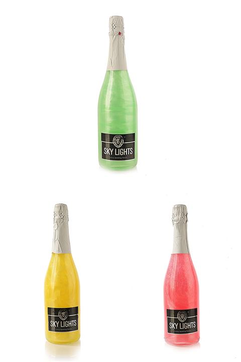 BADYA ORGANİK Alkolsüz İçecek Sky Lights 3'lü Özel Seri Gazlı Alkolsüz Kokteyl 3x750 ml