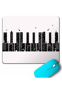 Kendim Seçtim Pıano Skylıne Piyano Yukarıdaki Tehlike Mouse Pad