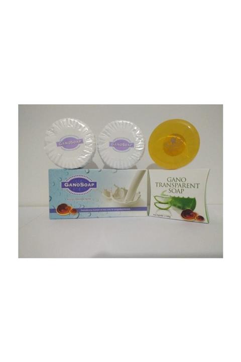 GANOSOAP Excel Şeffaf Sabun Ve Derma Keçi Sütlü Sabun 1 Paket