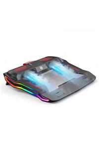 ELROND Arwen Sr01 Pro 2400 Rpm Metal Rgb Işıklı Gaming Oyuncu Çift Fanlı Laptop Macbook Tablet Pc Soğutucu