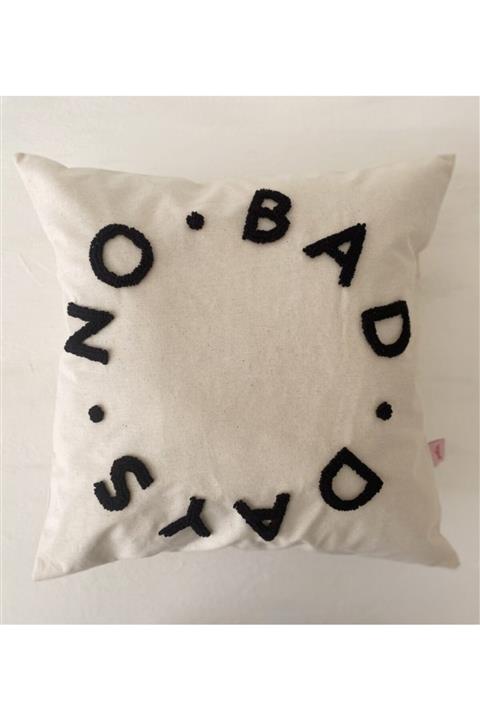 Galia Tasarım No Bad Days Punch Kırlent Kılıfı