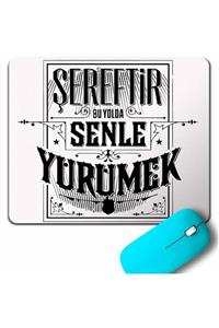 Kendim Seçtim Beşiktaş Şampiyon Şereftir Senle Yürümek 2018 Mouse Pad