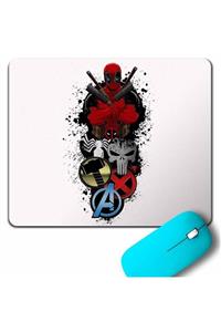 Kendim Seçtim Deadpool 1 2 3 Punısher Tetikçi Mouse Pad