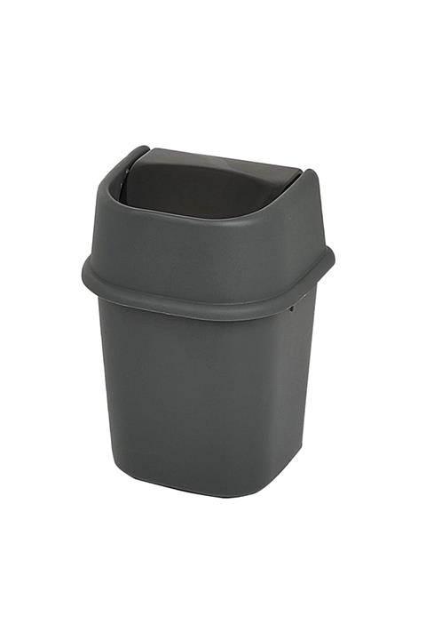 Motek Çöp Yut Antrasit Çöp Kovası -22 Lt