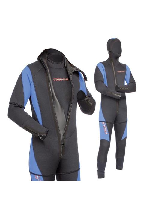 FreeSub 5mm Dört Mevsim Takım Scuba Tüplü Dalış Elbisesi