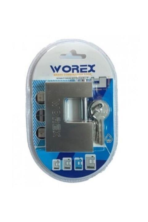 worex Yandan Milli Asma Kilit 90mm