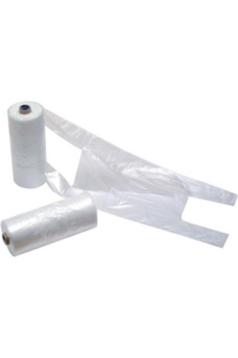 Nurlar Rulo Hışır Atlet Poşet Orta Boy 200 Adet 2 Paket