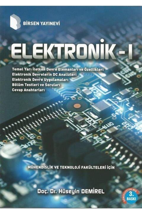 Birsen Yayınevi Elektronik -1 (Mühendislik Ve Teknoloji Fakülteleri Için)