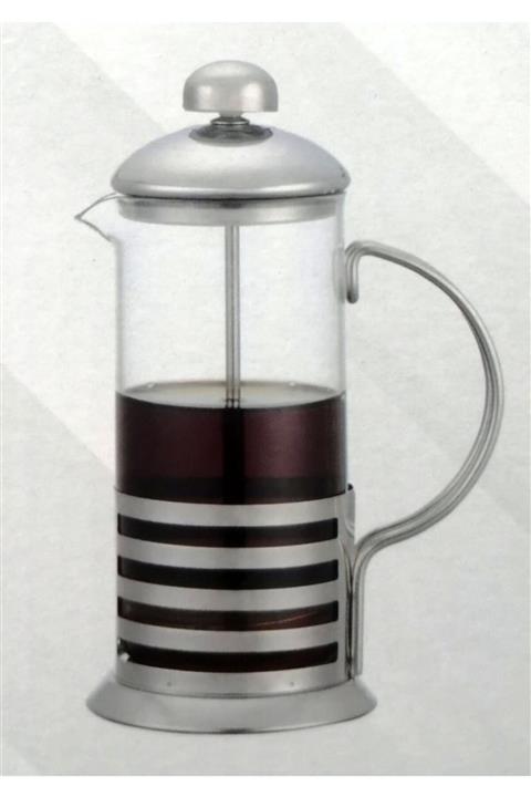 Glass In Love Kahve Ve Bitki Çayı Demleme Bardağı 350 Ml Çizgili Desen