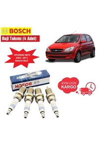 FESAN Hyundai Getz 1.3 / 1.4 Bosch Buji Takımı 2003--2011 Fr8dcx+ 4 Adet