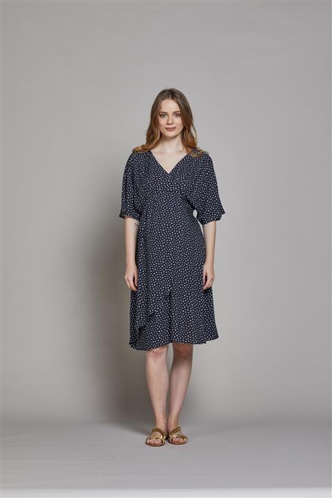 GEBE Kruvaze Hamile Elbisesi Minas