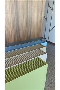 MONORAD 130 cm Dekoratif Radyatör Kapağı Jet Siyah Ral 9005