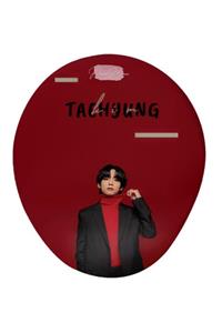 MiniPera Bts Kim Taehjung Baskılı Bilek Destekli Mouse Pad