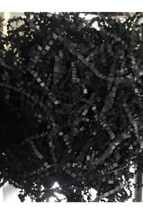 KırpıntıKağıt Zigzag Z Kırpık  Kırpıntı Kağıt 1000 gr  Siyah