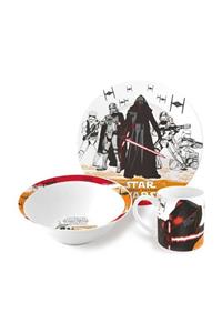 MENZİR Unisex Çocuk Star Wars Disney 3'lü Mama Seti