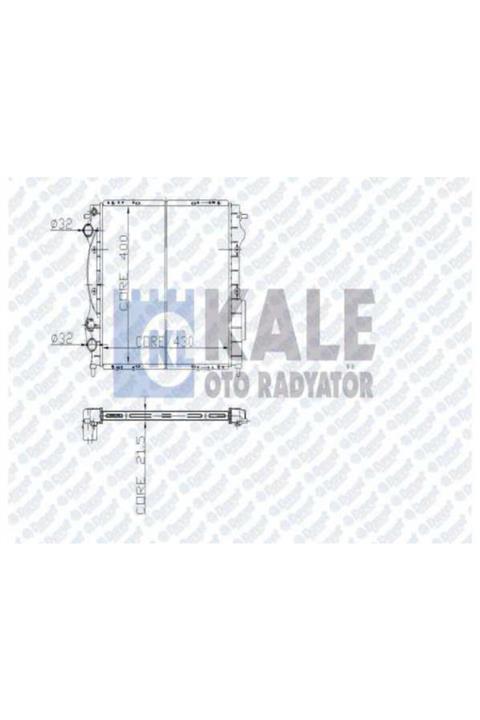 Parçafoni Su Radyatoru Renault Clıo / Express 1 Sıra Cu+pl Bakır
