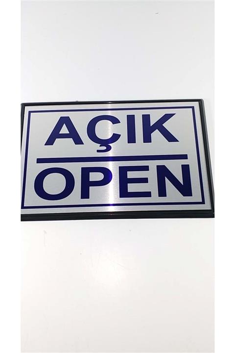 YAŞARYAPIMARKET Yönlendirme Levhası Büyük(açık)