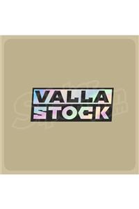 Sticker Works Valla Stock Hologram Sticker